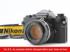 Nikon FE schwarze analoge