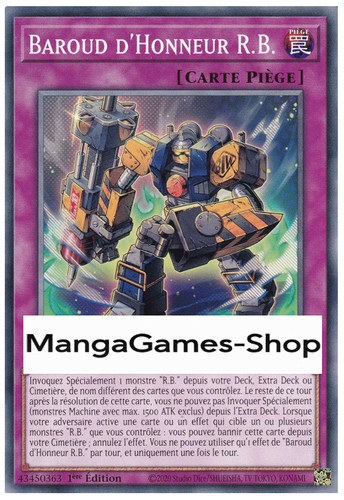 Baroud d honneur - yu-gi-oh!, d'honneur