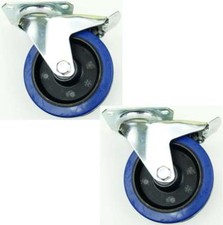2 BLUE WHEELS 125 mm 200 kg /