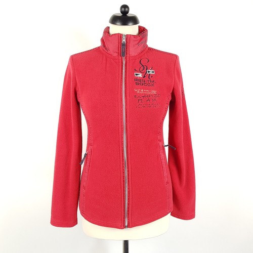 Soccx fleecejacke damen rot - fleecejacke,