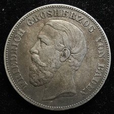 5 Mark, Deutsches Reich 1876 G