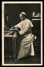 Papst Pius XI. in weißer