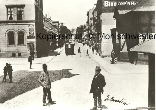 Altes foto straßenbahn - "altes, foto"-