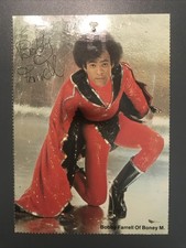 Ansichtskarte Postkarte AK Bobby Farrell Boney M. Autogramm Karte Fotodruck Top