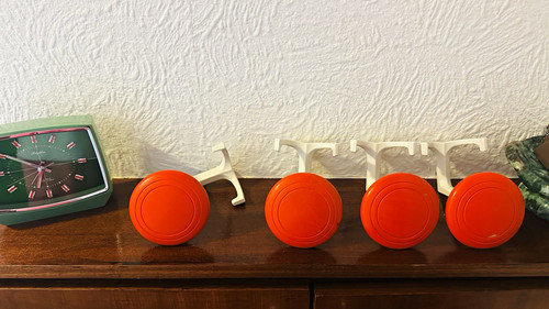 Vintage garderobenhaken set - garderobenhaken,