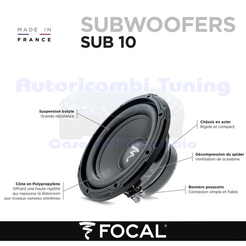 Focal sub10 subwoofer mit - subwoofer,