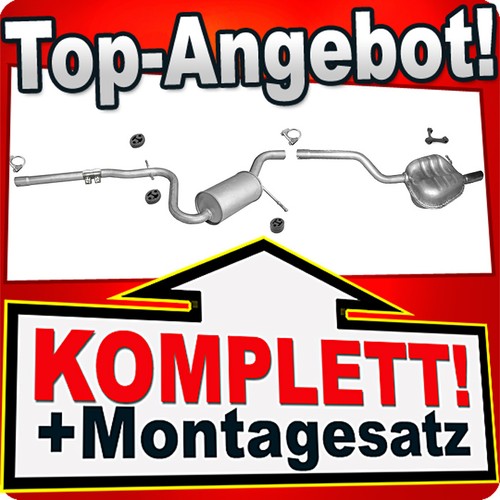Auspuff für skoda octavia 6 - auspuff,