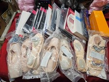 Ballett Strumpfhosen Schlappen Spitzenschuhe Zubehör Konvolut ungetragen