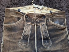 Hirschlederhose 52 XL Kniebund