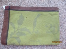 Geschirrtuch 2009 Kalender  Cootton 100% Made in France grün