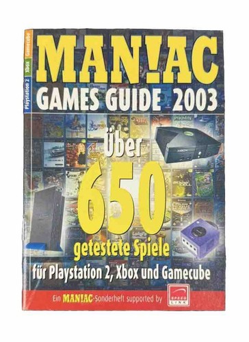 Man games guide 2003 maniac - games,