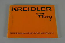 Betriebsanleitung / Handbuch Kreidler Mofa Flory MF 20 / MF 22 Stand 06/1979