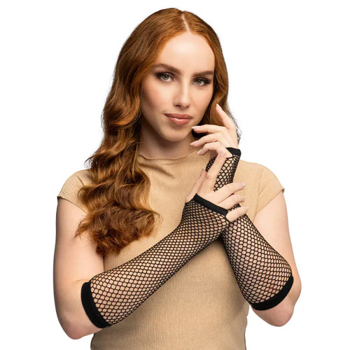 Paar netz handschuhe bis - netz,