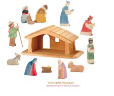 Ostheimer Krippe Krippensortiment mini 13-teilig vom Fachhandel in TOP-Qualität
