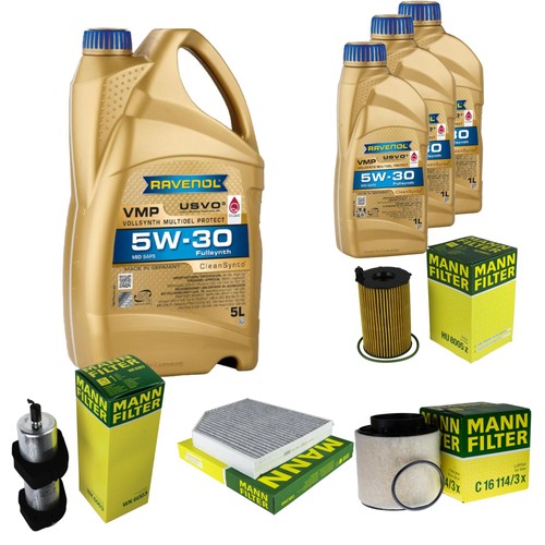 Inspektionspaket ravenol - 8l,