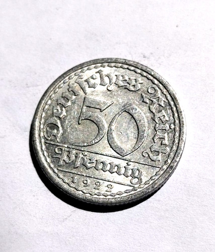 Weimarer republik pfennig - weimarer, 50