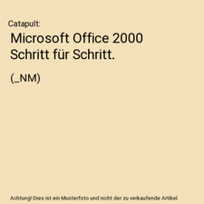 Microsoft Office 2000 Schritt