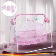 Rosa elektrische babyschaukel - rosa,
