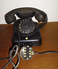 URALT TELEFON BAKELIT FÜR BASTLER / DEKORATION
