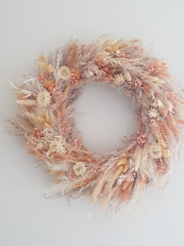 Trockenblumen kranz - trockenblumen, 50