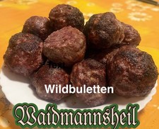Wildschwein Bouletten