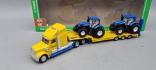 LKW Modell 1:87 Siku Farmer 1805 US Truck mit New Holland Traktoren OVP