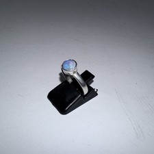 875 Silber Ring mit echtem