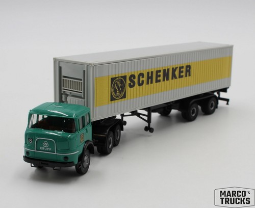 Brekina krupp container - brekina,