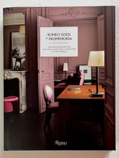 Romeo Sozzi & Promemoria, Rizzoli Art Design Creative Interiors Rare!