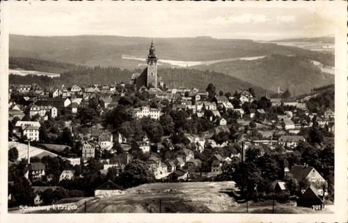 Schneeberg erzgebirge - ak, im
