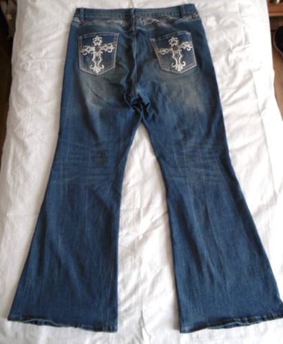 Extravagante jeans schlaghose - extravagante,