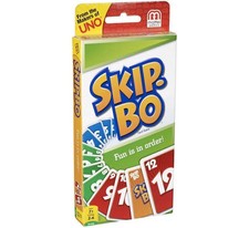 Mattel Games 52370 - Skip-Bo Kartenspiel und Familienspiel geeignet für 2 - 6 Sp