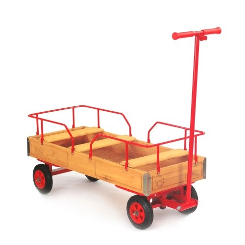 Bollerwagen holz mit - holz,