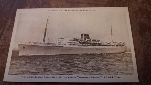 Motorschiff athlone - ak,