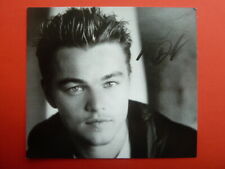 -ö- Leonardo DiCaprio, original Autogrammkarte (Unterschr. gedruckt) 124x123 mm