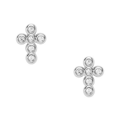 Damen ohrringe fossil - ohrringe,