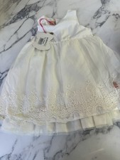 Taufkleid Mädchenkleid Festkleid BlumenmädchenGröße 92 Seide