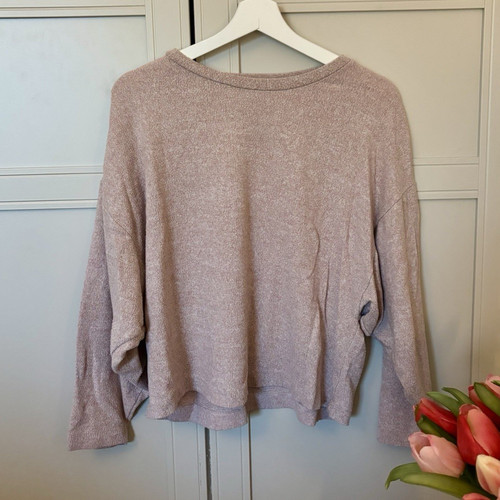 Basic damen pullover altrosa - damen,