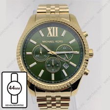 Michael Kors MK8446 Lexington Series Herren Analogue Quarz Green Dial Herrenuhr