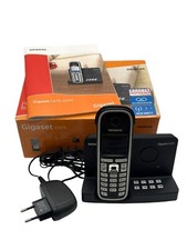 Siemens Gigaset C47 Mobilteil Telefon + C475 Anrufbeantworter Basisstation Akkus