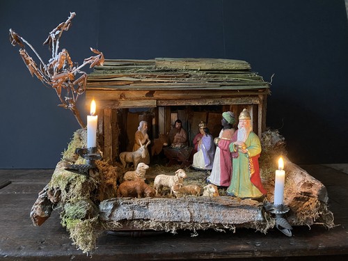 Krippenfiguren erzgebirge - ,