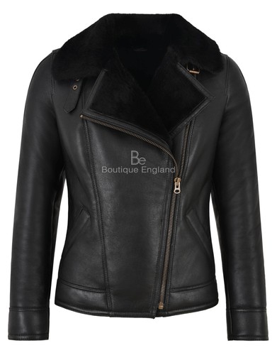 Damen lammfelljacke raf - b3,