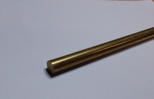 Messing rund vollmaterial ms58 - messing,