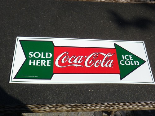 Coca cola blechschild motiv - cola,