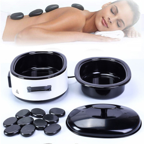 Hot stone massage set - stone, basic