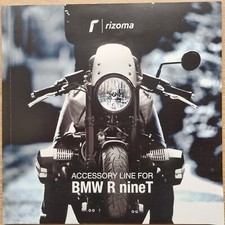 RIZOMA,BMW,R nineT,MOTORRADZUBEHÖR,KATALOG,PROSPEKT,GRIFFE,BLENDEN,SPIEGEL,HALTE