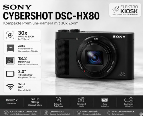 Sony cybershot dsc hx80 - sony, dsc-hx80