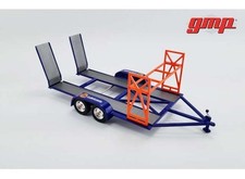 Auto Anhänger Trailer Transporter Hänger Doppelachser US 76 GMP 1:43
