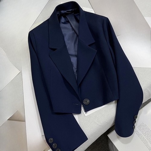 Damen kurz blazer mit - damen, kurz-blazer