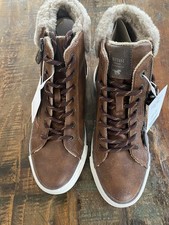 Mustang Shoes  Braun Neu Sneaker Fell Boots